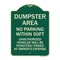 Signmission No Parking Within 50 Ft Unauthorized Vehicles Will Be Ticketed Towed at Owners Expense, G-1824-23638 A-DES-G-1824-23638 - alternate 1